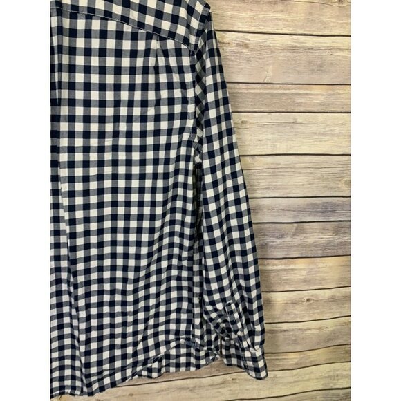 Gap Mens Large Button Down Shirt Checkered Plaid - Picture 8 of 11